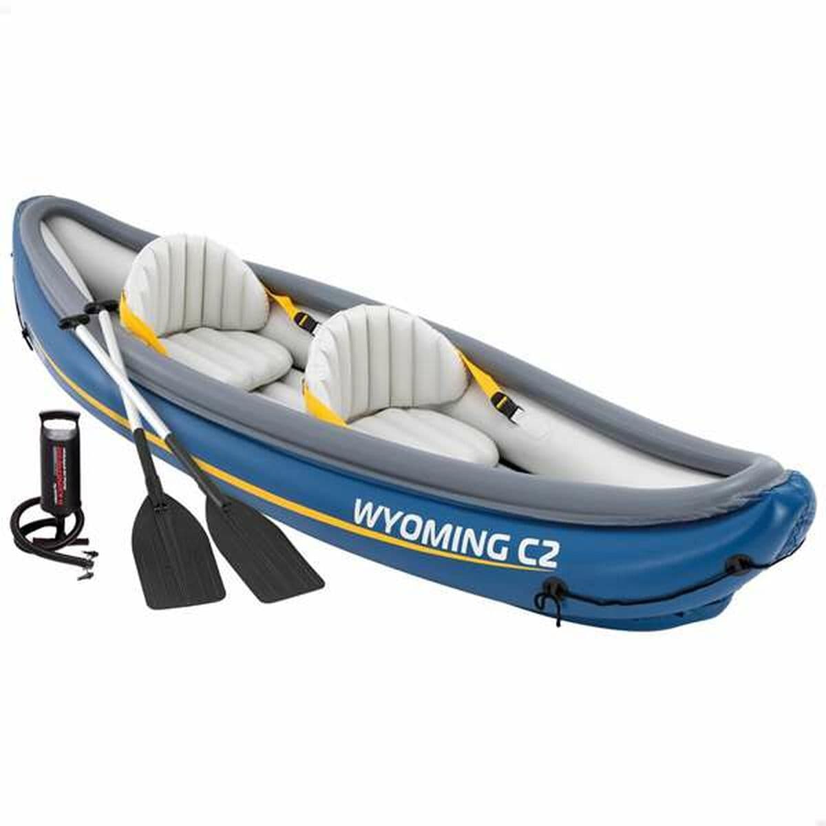 Canoa Hinchable Intex Wyoming C2 307 x 89 x 53 cm