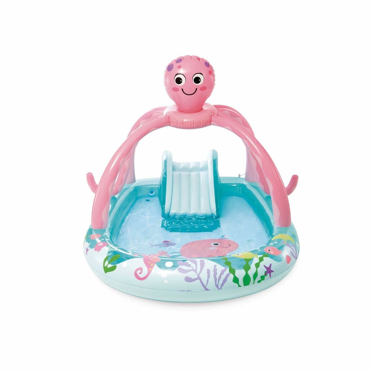 Aufblasbares Planschbecken für Kinder Intex Octopus 229 L 243 x 183 x 150 cm Oktopus - Image 2