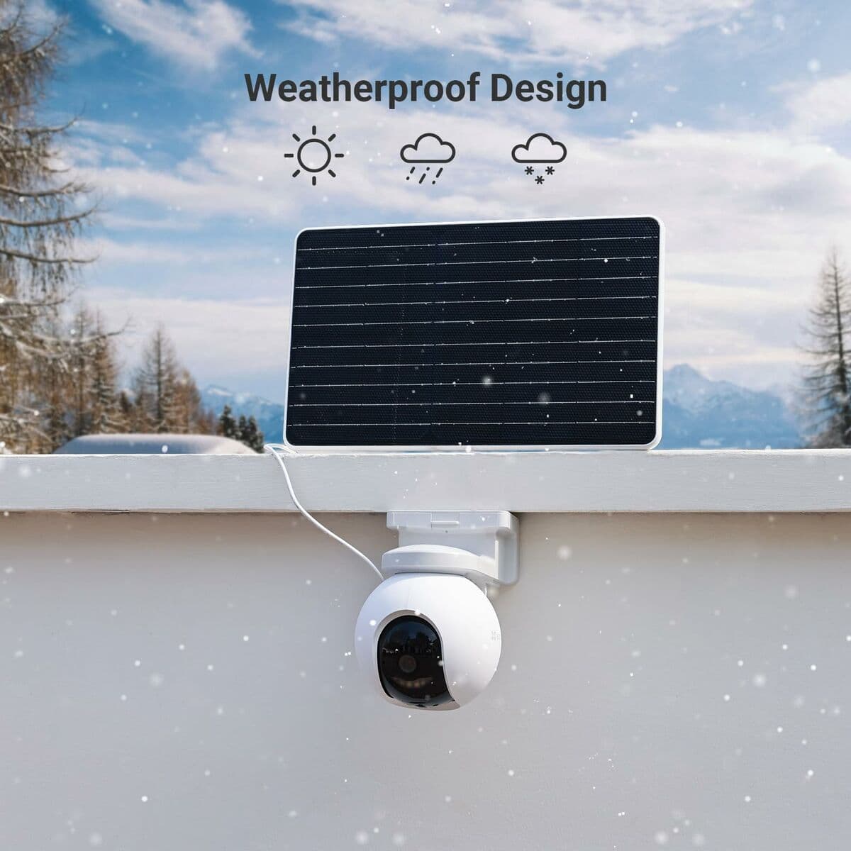 Panel solar fotovoltaico Ezviz 12 W - Image 10