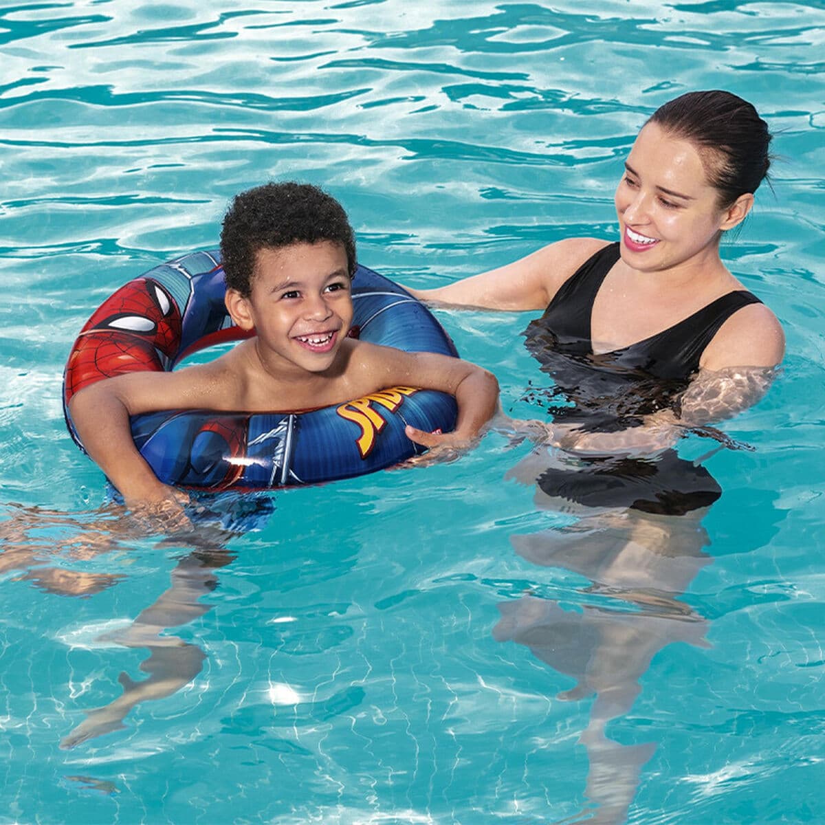Bestway Pływak Napowietrzny Marvel Spiderman D56 cm +3 do 6 Lat Plaża i Ogród 98003 - Image 3