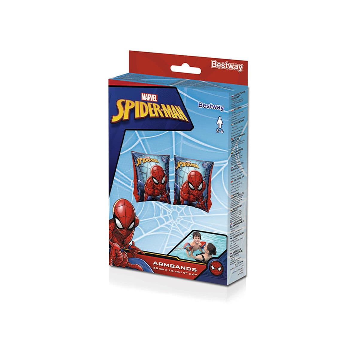 Uzmavas Bestway Daudzkrāsains Spiderman 3-6 gadi - Image 2