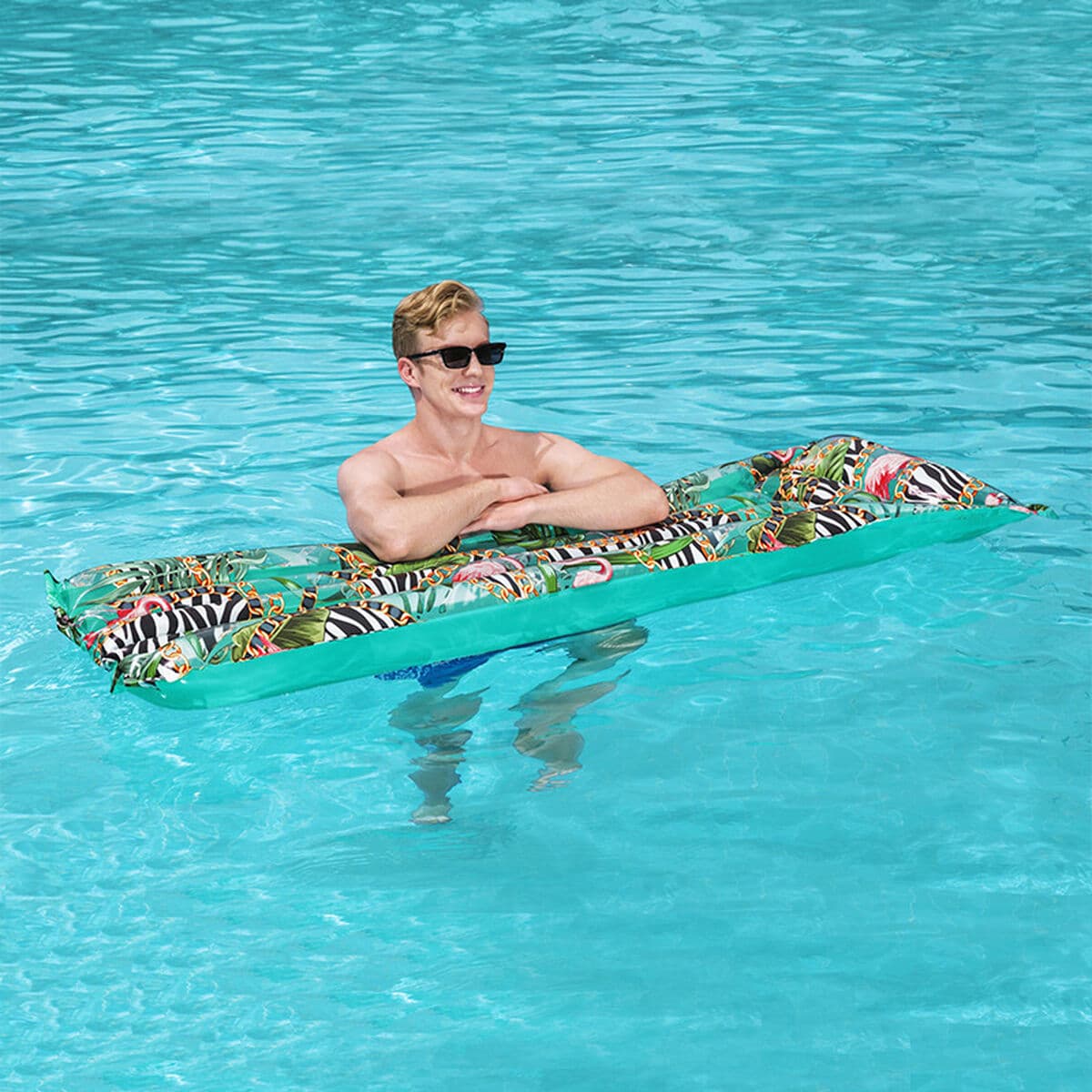 Pripučiamas čiužinys Bestway Gėlėtas 183 x 69 cm - Image 3