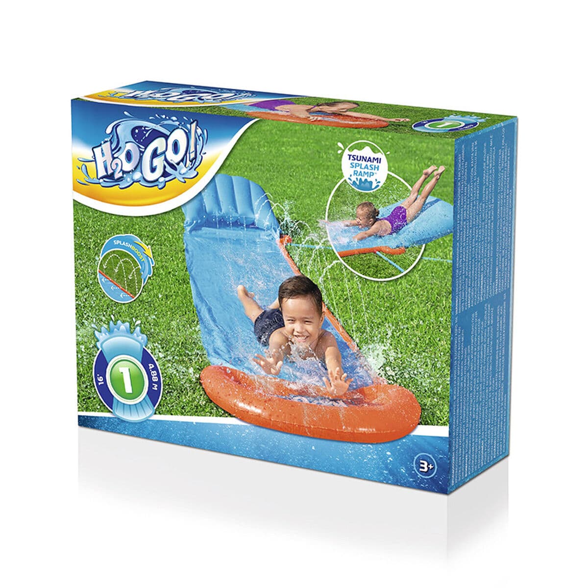 Bestway Pista Deslizante Tsunami Individual 488x82 cm +3 Años Jardin 52477 - Image 2