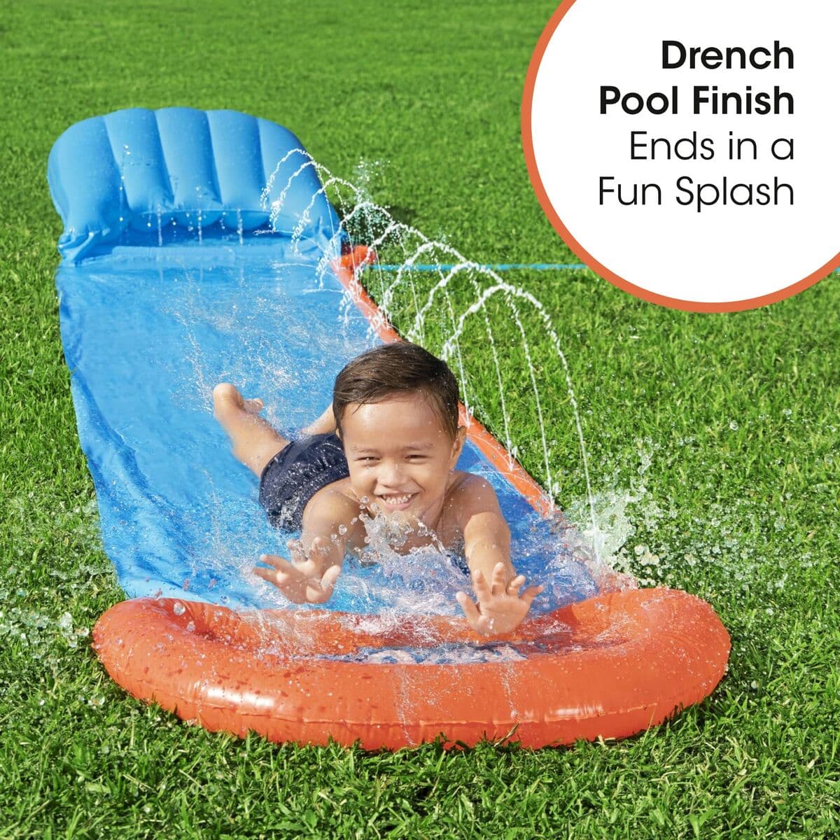 Bestway Pista Deslizante Tsunami Individual 488x82 cm +3 Años Jardin 52477 - Image 8