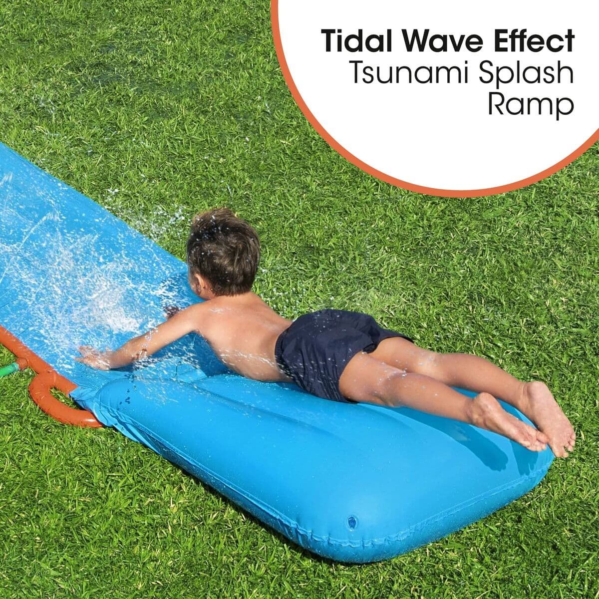 Bestway Pista Deslizante Tsunami Individual 488x82 cm +3 Años Jardin 52477 - Image 14