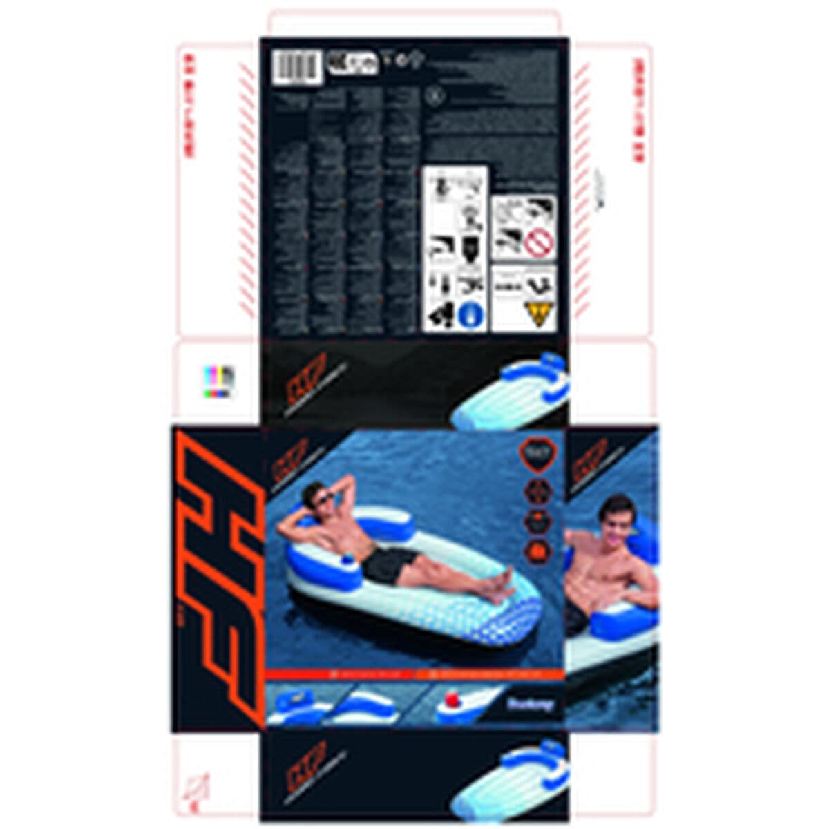 Piepūšamais matracis Bestway Hydro-Force 191 x 107 cm - Image 8