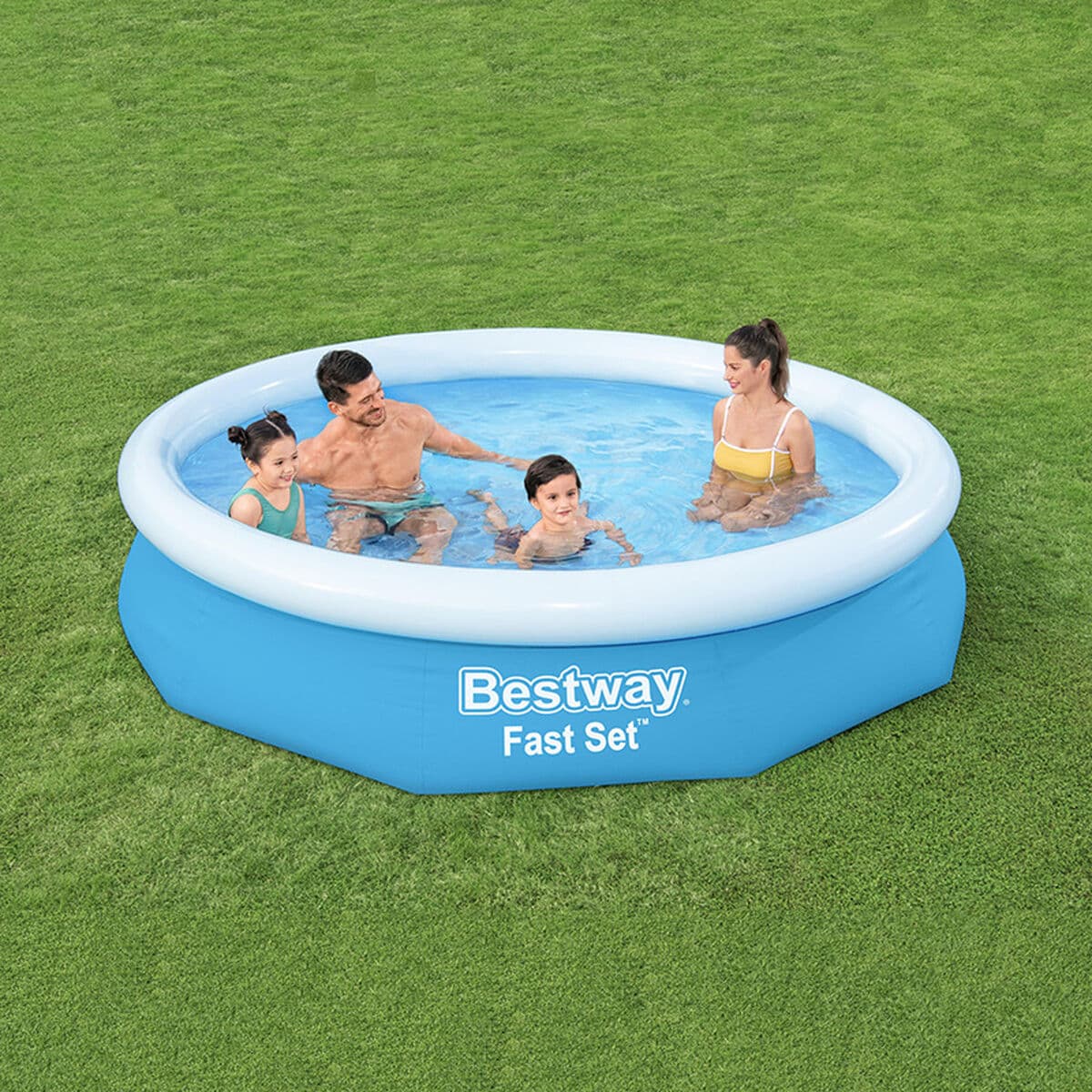 Bestway Piscina Hinchable Adulto Aro 305x66 cm Jardin 57456 - Image 3