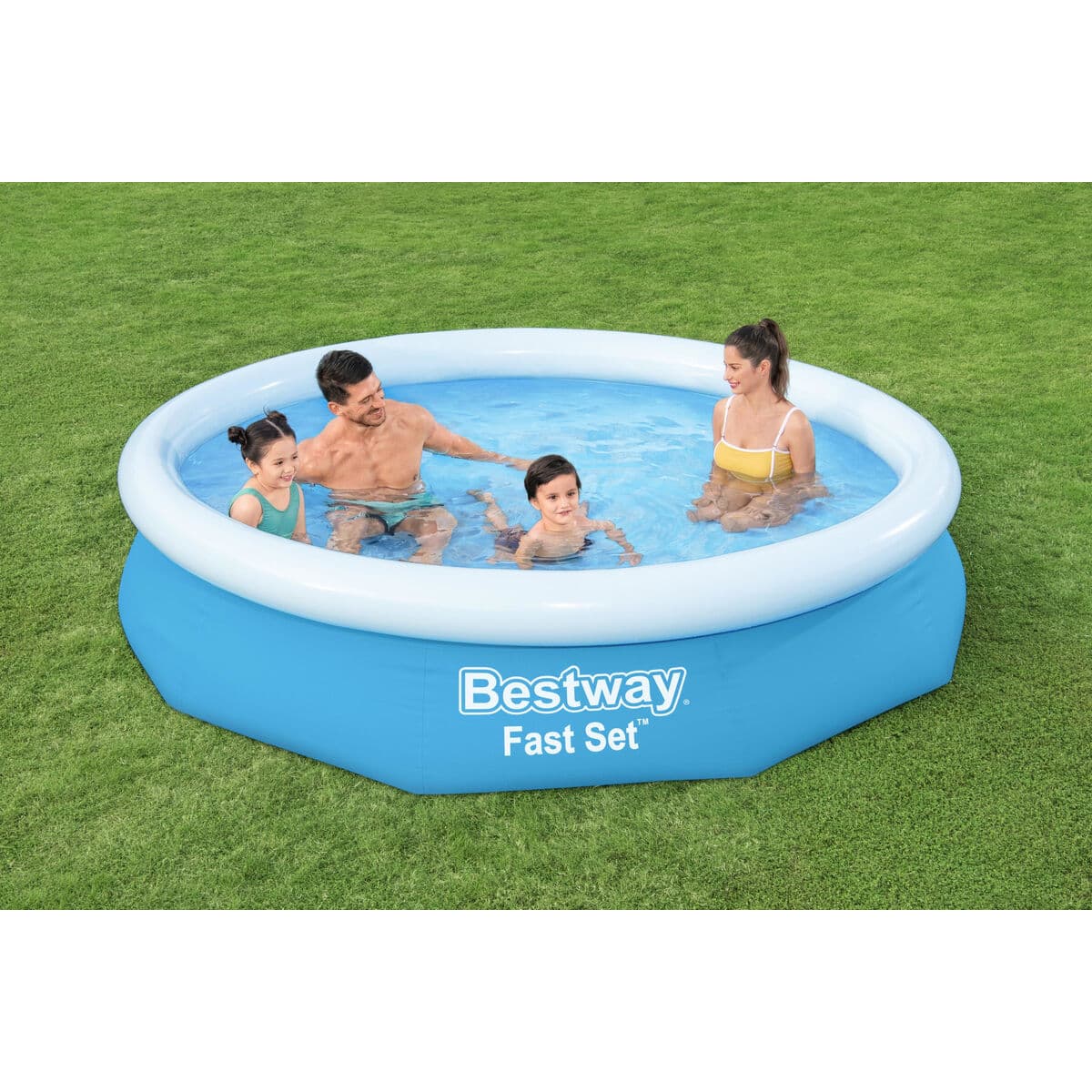 Bestway Piscina Hinchable Adulto Aro 305x66 cm Jardin 57456 - Image 5