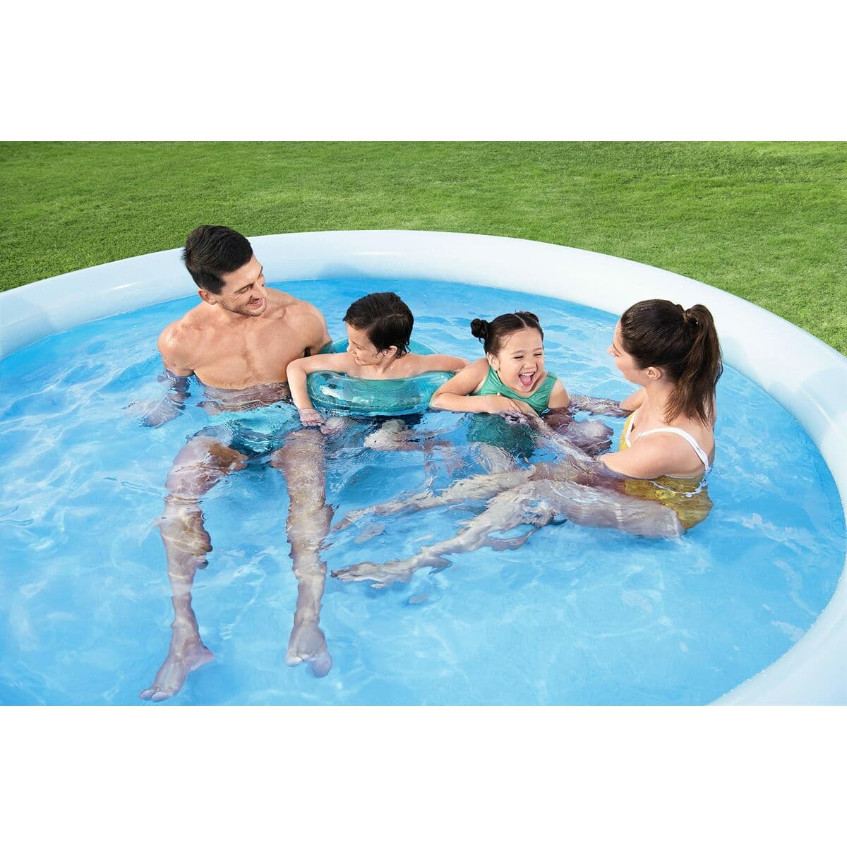 Bestway Piscina Hinchable Adulto Aro 305x66 cm Jardin 57456 - Image 6