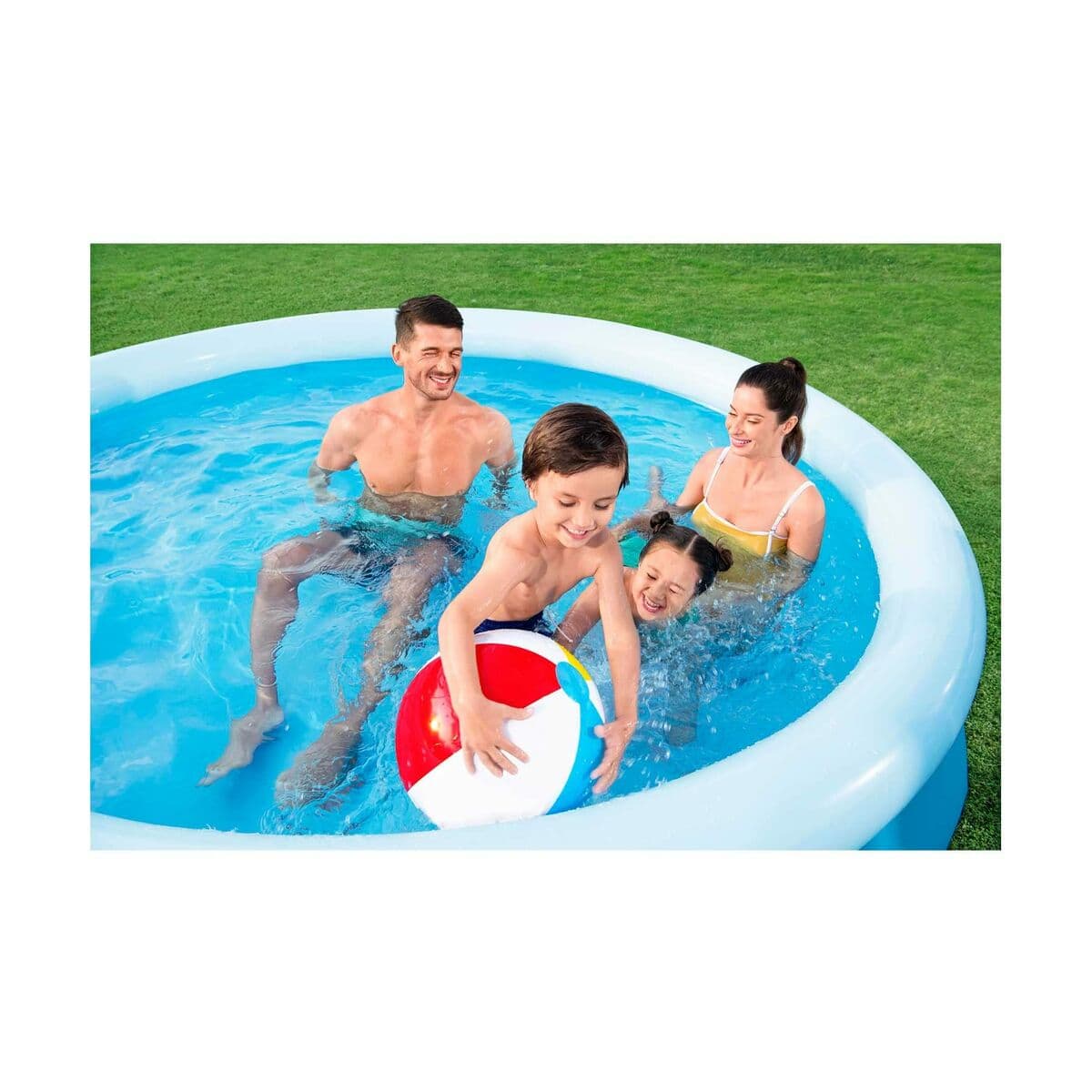 Bestway Piscina Hinchable Adulto Aro con Depurador 305x66 cm Jardin 57458 - Image 6