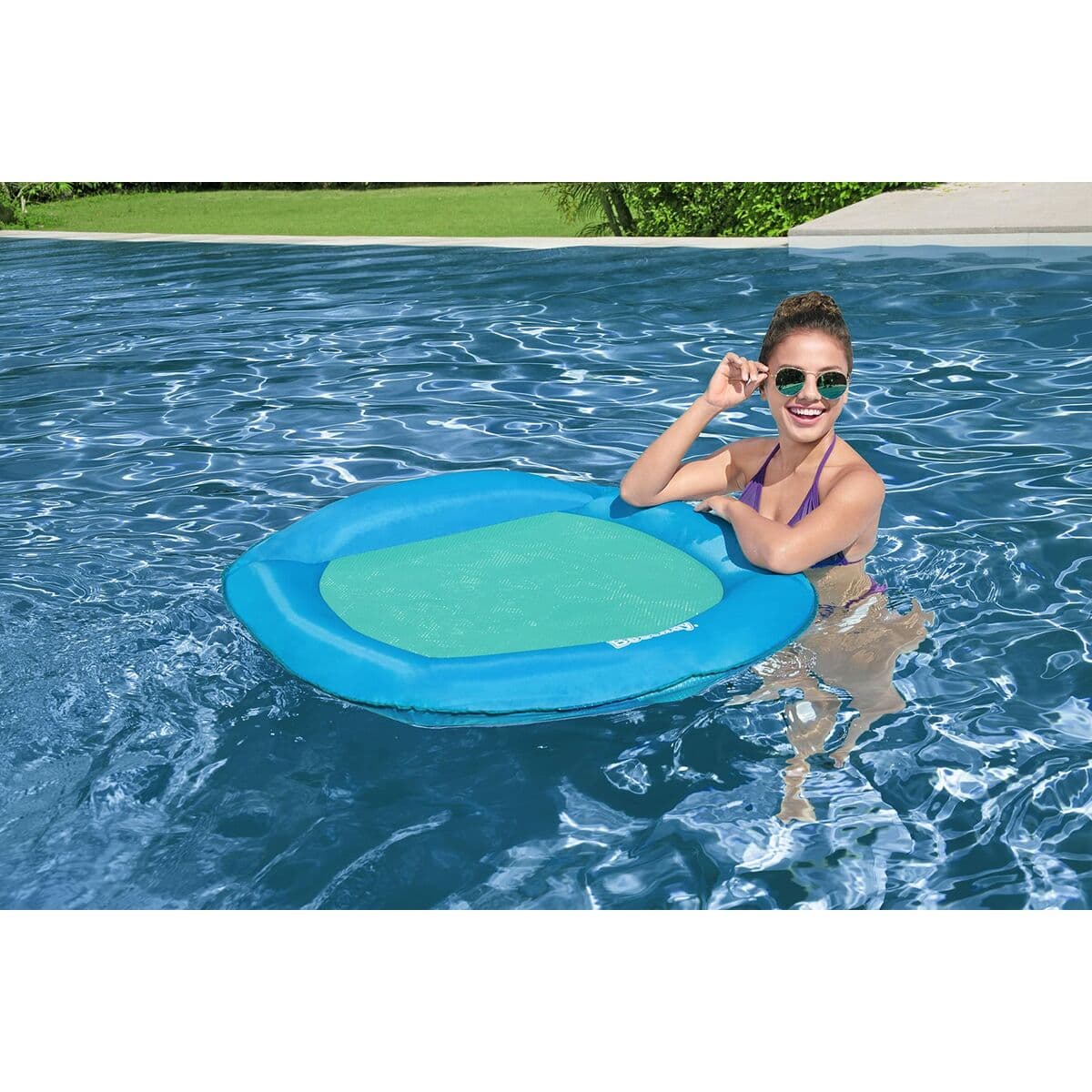 Bestway Colchoneta Hinchable Flex' n Fold 106x95 cm Playa y Piscina 43551 - Image 16