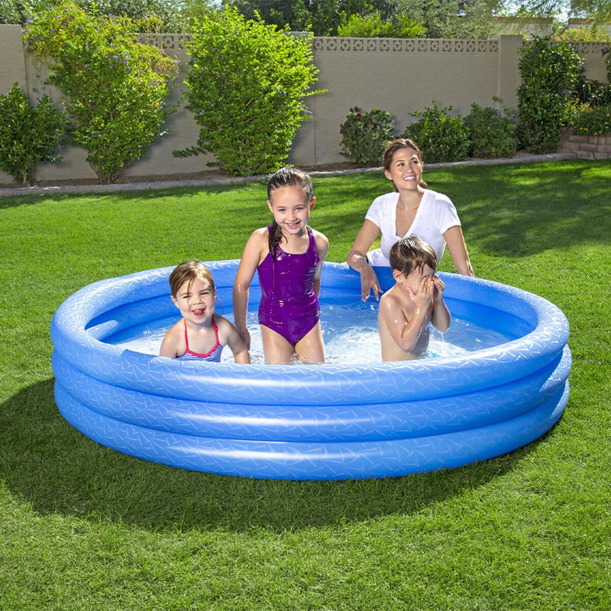 Bestway Piscina Hinchable Infantil 3 Aros Eco Color Surtido 183x33 cm +2 Años Jardin 51027 - Image 4