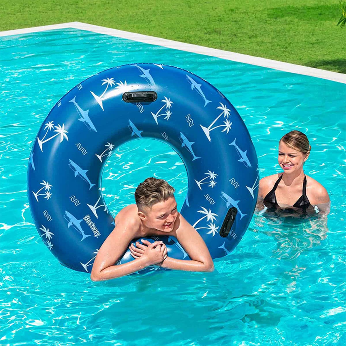 Inflatable Float Bestway Ø 119 cm Multicolour - Image 4