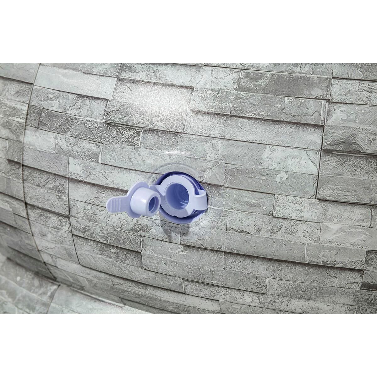 Bestway Uppblåsbar familjepool 213x206x53 cm +6 År Trädgård 54423 - Image 13