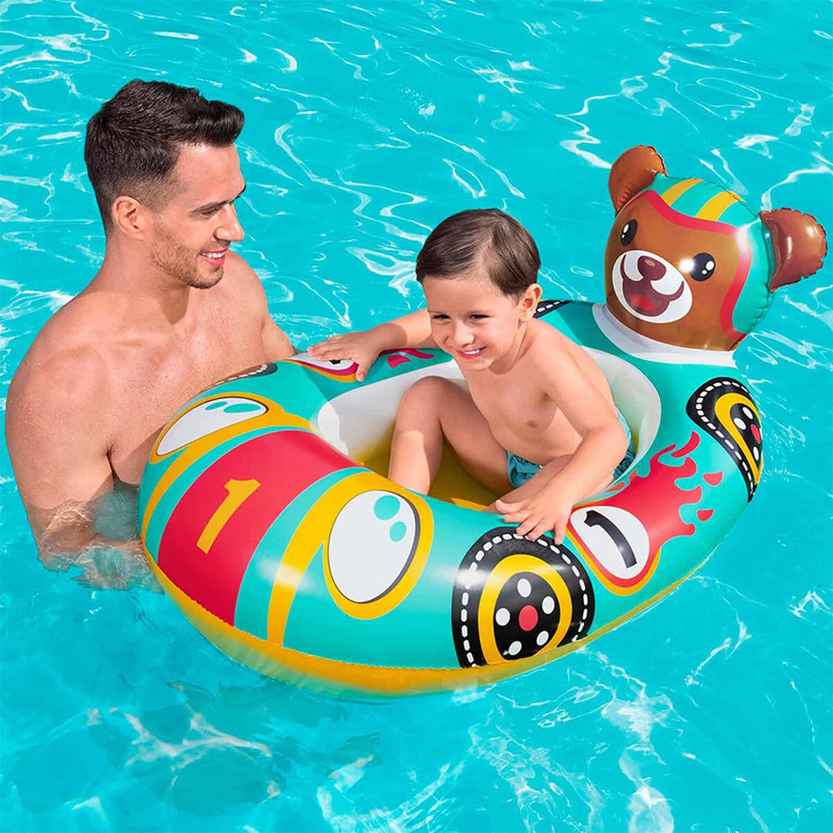 Bestway Barca Hinchable Infantil Zorro 94x66 cm +3 Años Playa y Piscina 34168 - Image 4