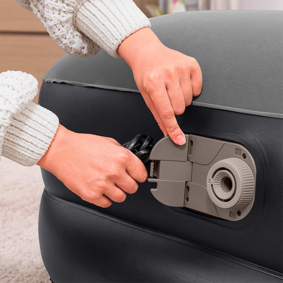 Bestway Einzelbett mit Motor 191x97x46 cm Aufblasbar und Camping 67401 - Image 3