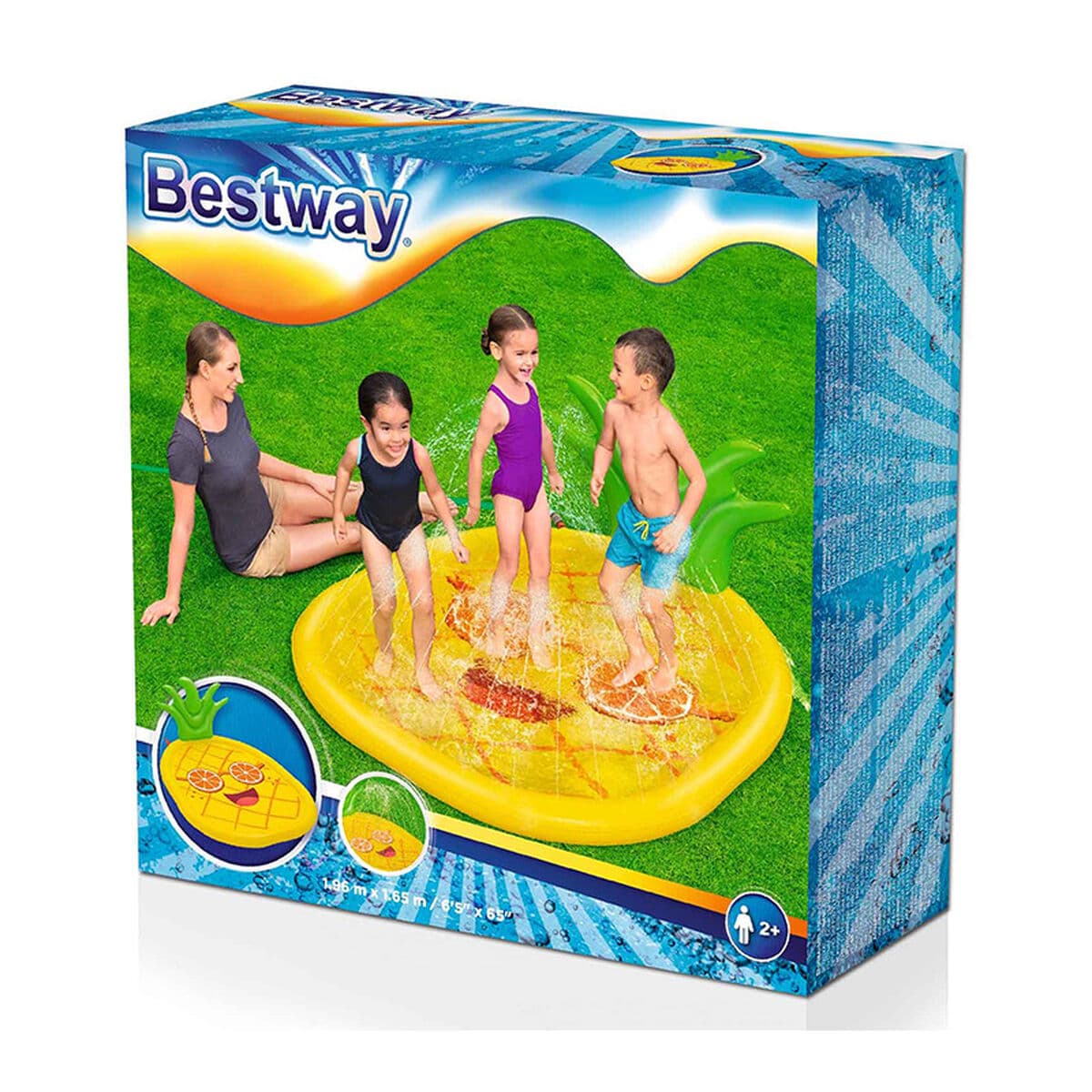 Laistīšanas Rotaļlieta Ūdens Smidzinātājs Bestway Plastmasa 196 x 165 cm Ananāss - Image 2