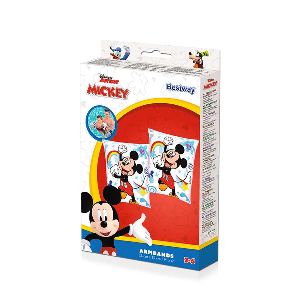 Uzmavas Bestway Daudzkrāsains Mickey Mouse 3-6 gadi - Image 2
