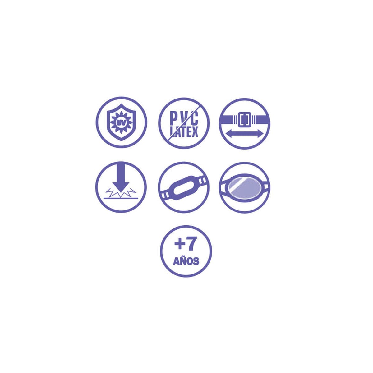 Bestway Silikon-Schwimmbrille Erwachsene, Anti-Fog, verschiedene Farben +14 Jahre Strand und Pool 21051 - Image 6