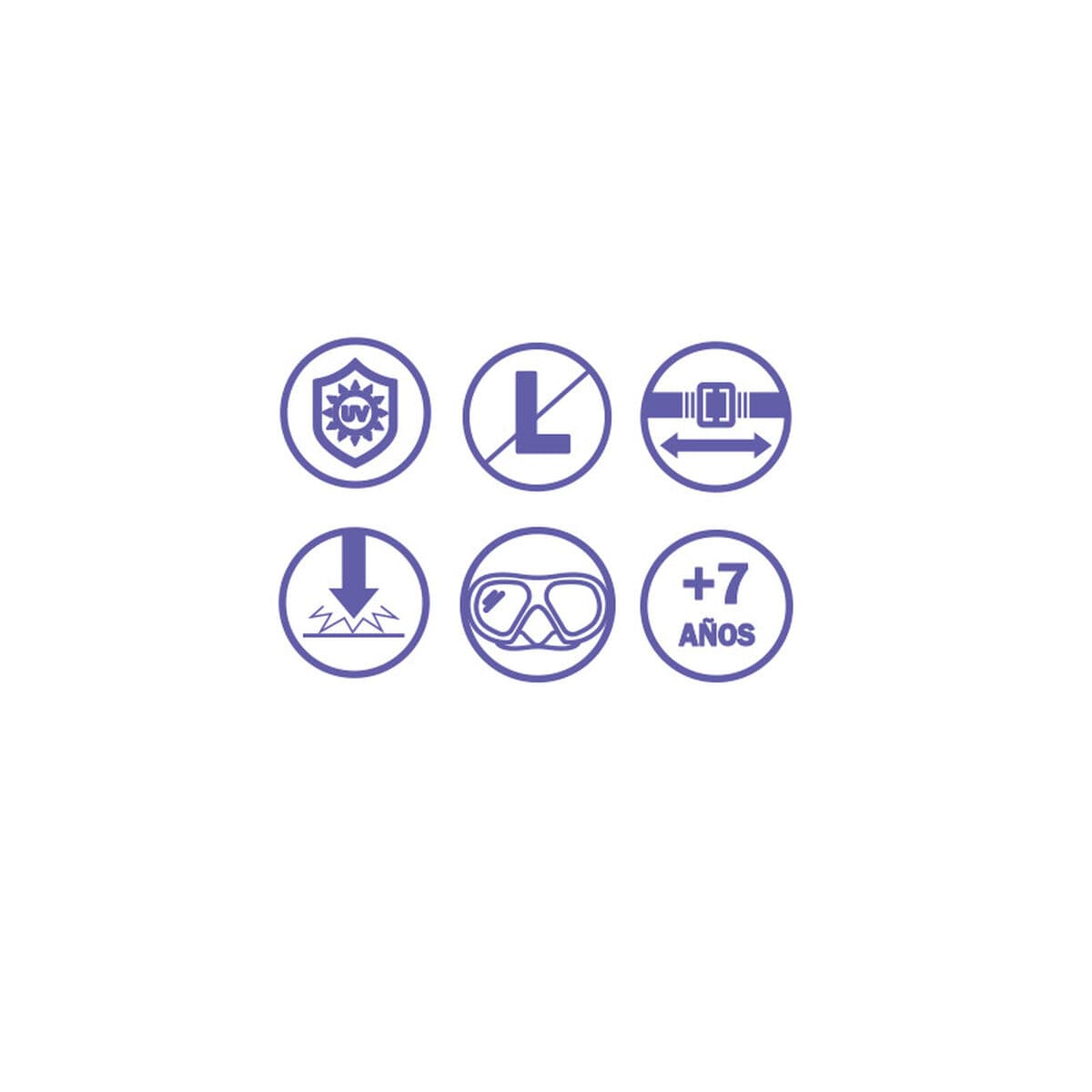 Bestway Vuxen Simma Silikon Antifog Olika Färger +14 År Strand och Pool 21130 - Image 6