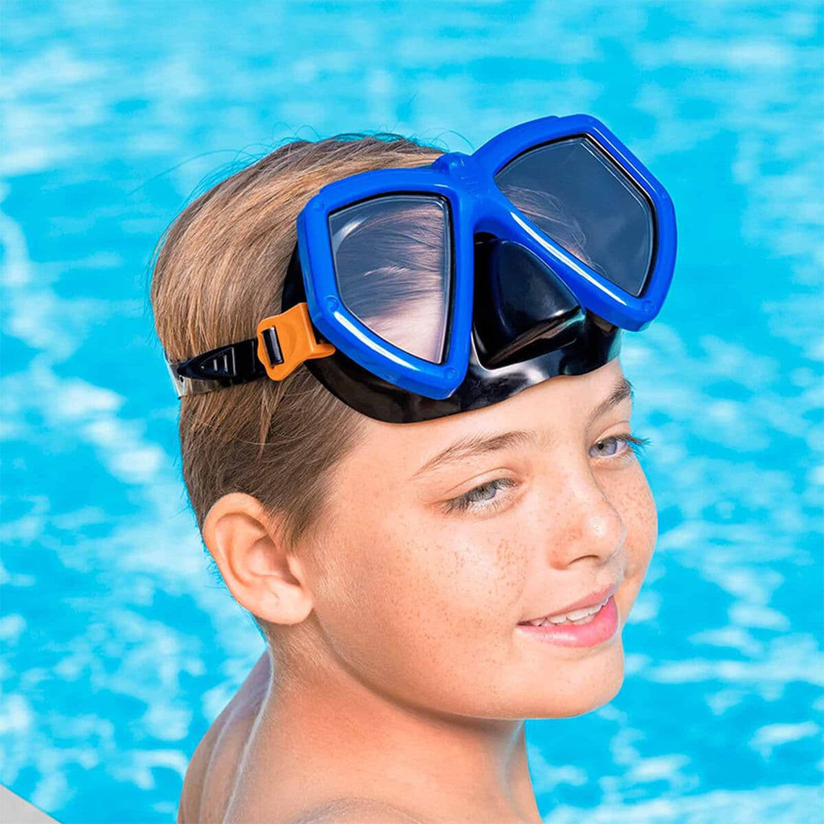 Bestway Barn Dykmask Med Anatomisk Rem Blandade Färger +3 år Strand och Pool 22011 - Image 7