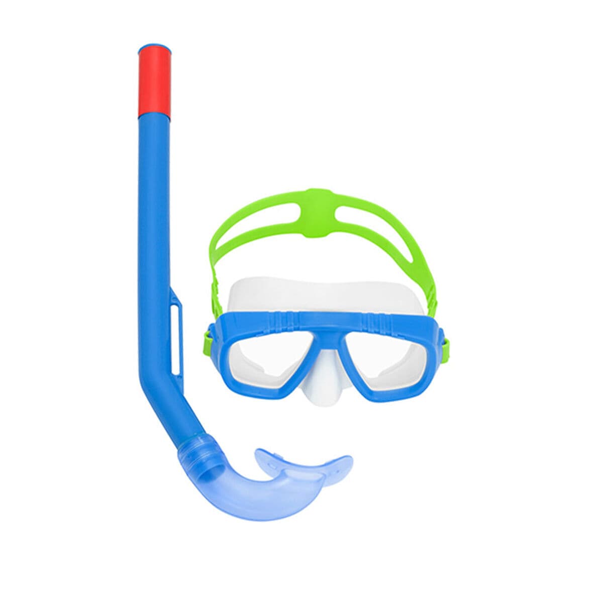Niršanas Brilles un Elpošanas Caurule Bērniem Bestway Zils Tirkīzs - Image 3
