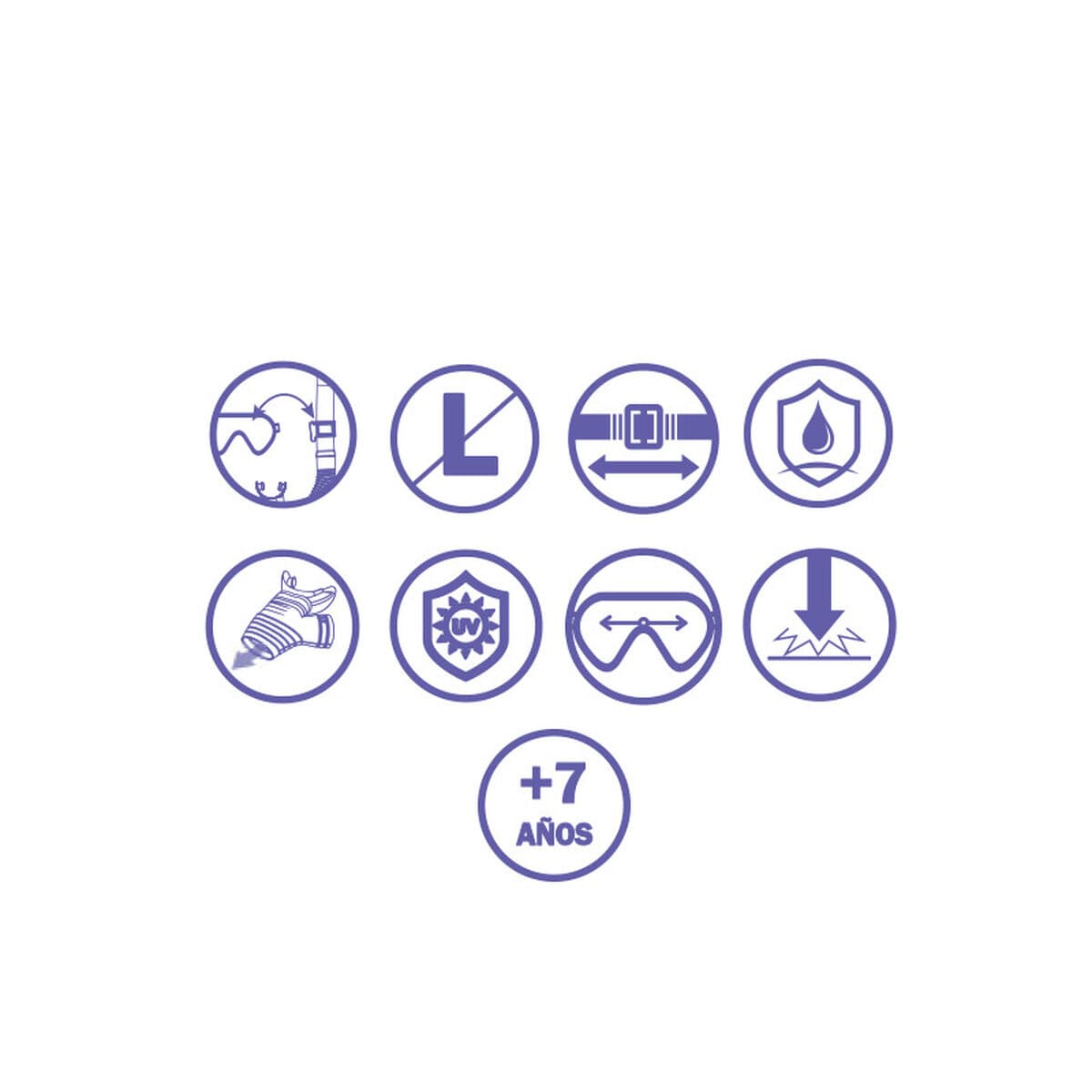 Bestway Vuxen Mask och Rörset Purgventil Blandade Färger +14 År Strand och Pool 24021 - Image 5