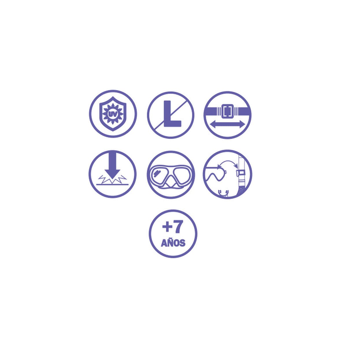 Bestway Conjunto Mascara y Tubo Adulto Valvula de Purga Color Surtido +14 Años Playa y Piscina 24029 - Image 5