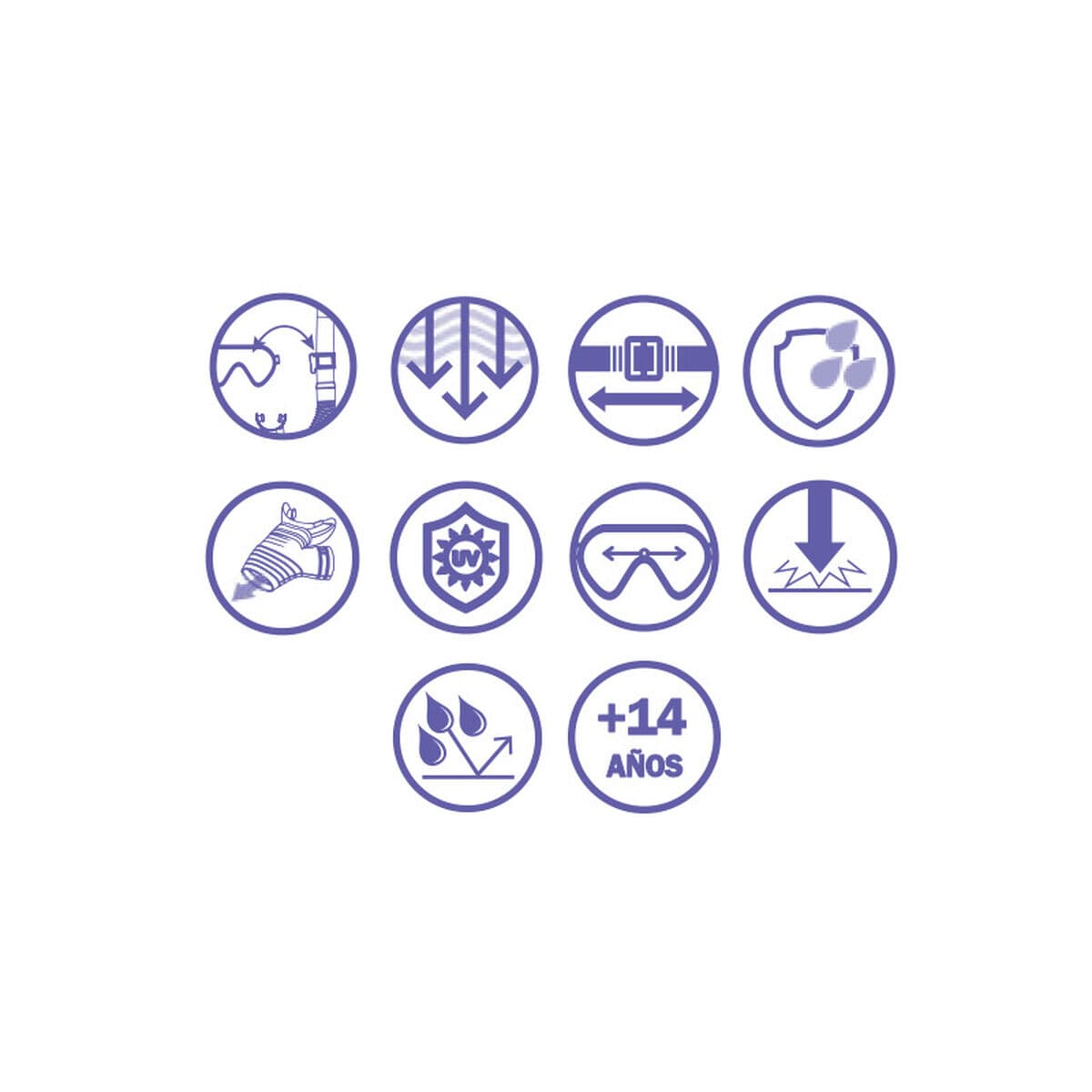 Bestway Snorkel Dubbelrör Avluftsventil Antifog L/XL +12 År Strand och Pool 24058 - Image 3