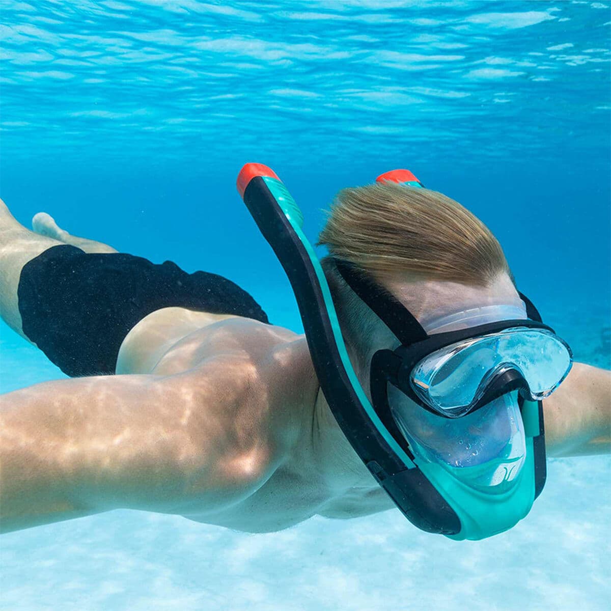 Bestway Snorkel Dubbelrör Avluftsventil Antifog L/XL +12 År Strand och Pool 24058 - Image 4