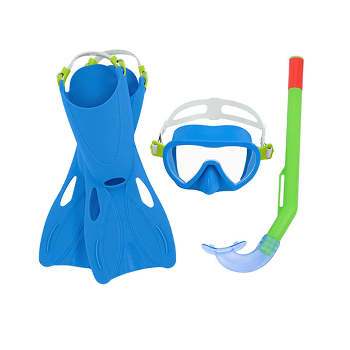 Bestway Set Snorkel Junior Correa Anatomica Color Surtido 37-41 +7 Años Playa y Piscina 25019 - Image 2