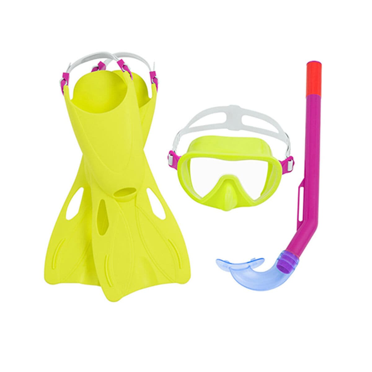 Bestway Set Snorkel Junior Correa Anatomica Color Surtido 37-41 +7 Años Playa y Piscina 25019 - Image 3