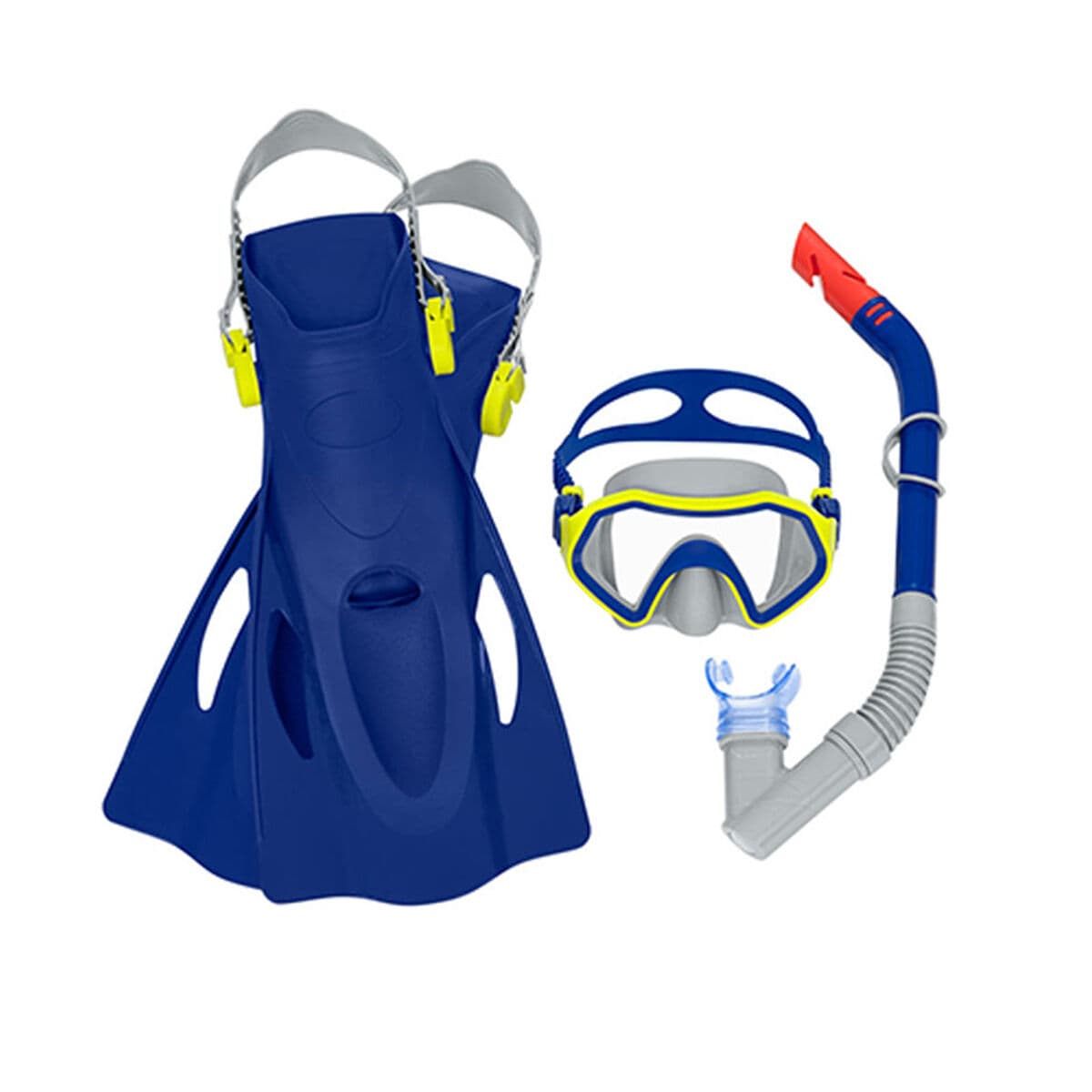 Gafas de Buceo con Tubo y Aletas Bestway 37-41 - Image 3