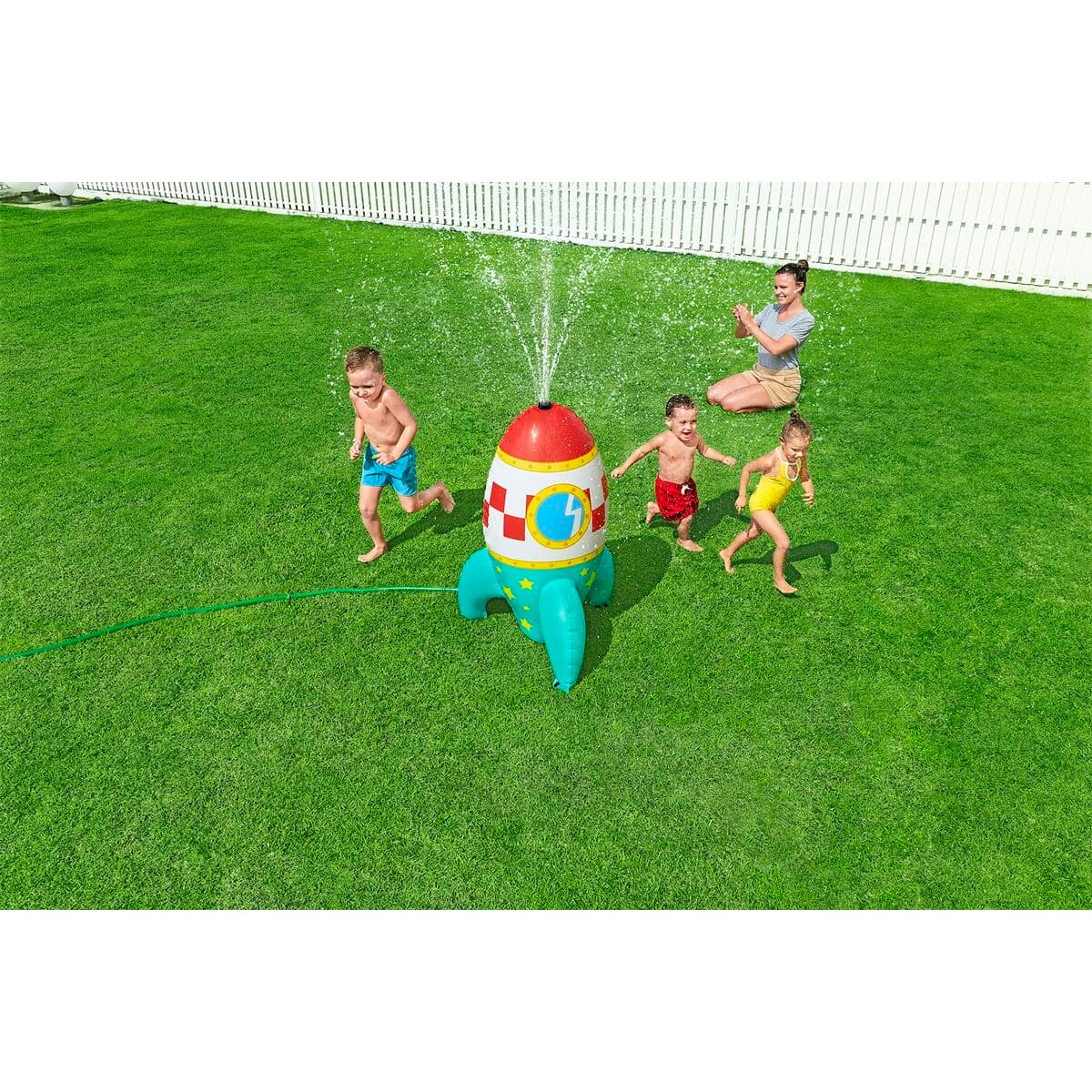 Laistīšanas Rotaļlieta Ūdens Smidzinātājs Bestway Plastmasa 64 x 61 x 102 cm 61 x 64 x 102 cm Kosmosa kuģis - Image 5