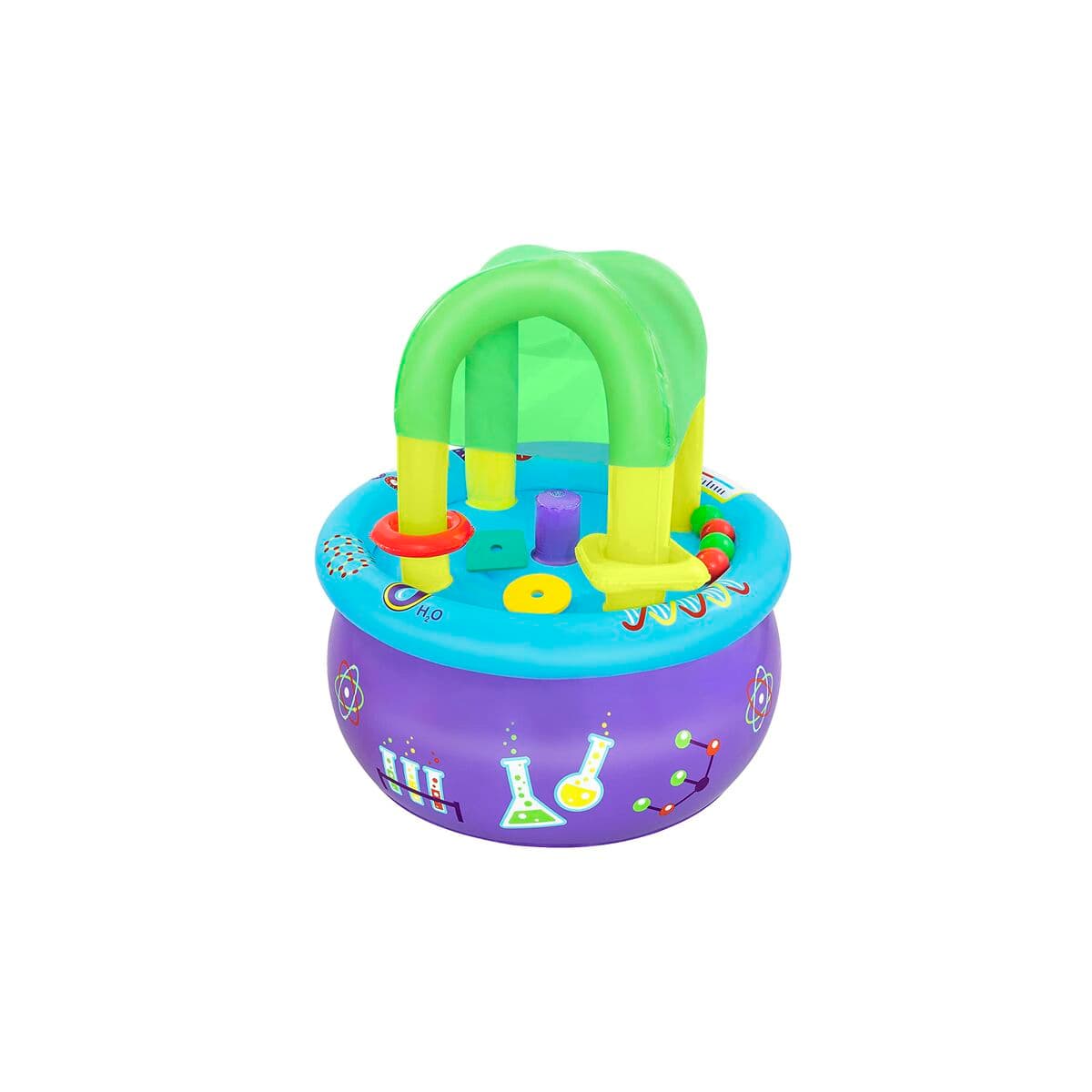 Bestway Lärtabell Spel Uppblåsbar 76x76x88 cm +18 Månader Inomhus och Trädgård 52573 - Image 5