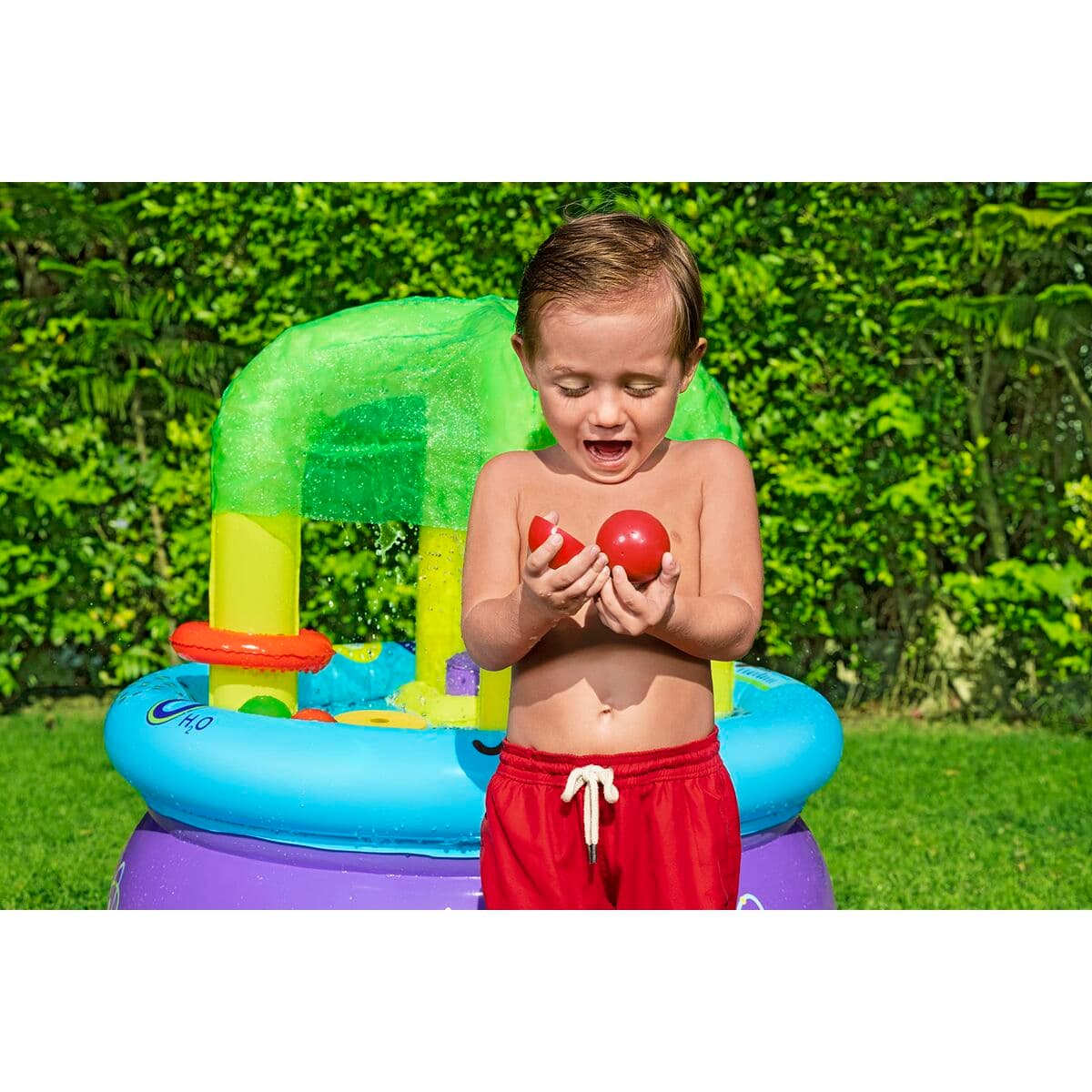 Bestway Lärtabell Spel Uppblåsbar 76x76x88 cm +18 Månader Inomhus och Trädgård 52573 - Image 7