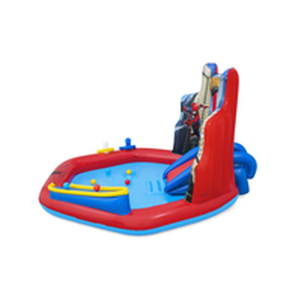 Bestway Spiderman uppblåsbart poolspelområde 211x206x127 cm +2 År Trädgård 98793 - Image 6