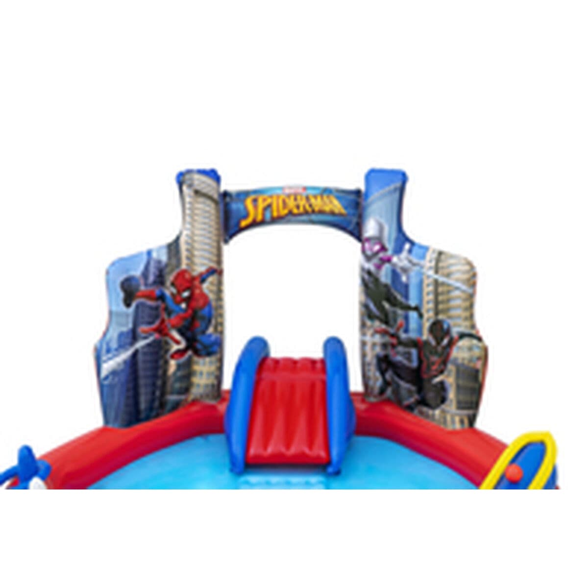 Bestway Spiderman uppblåsbart poolspelområde 211x206x127 cm +2 År Trädgård 98793 - Image 12