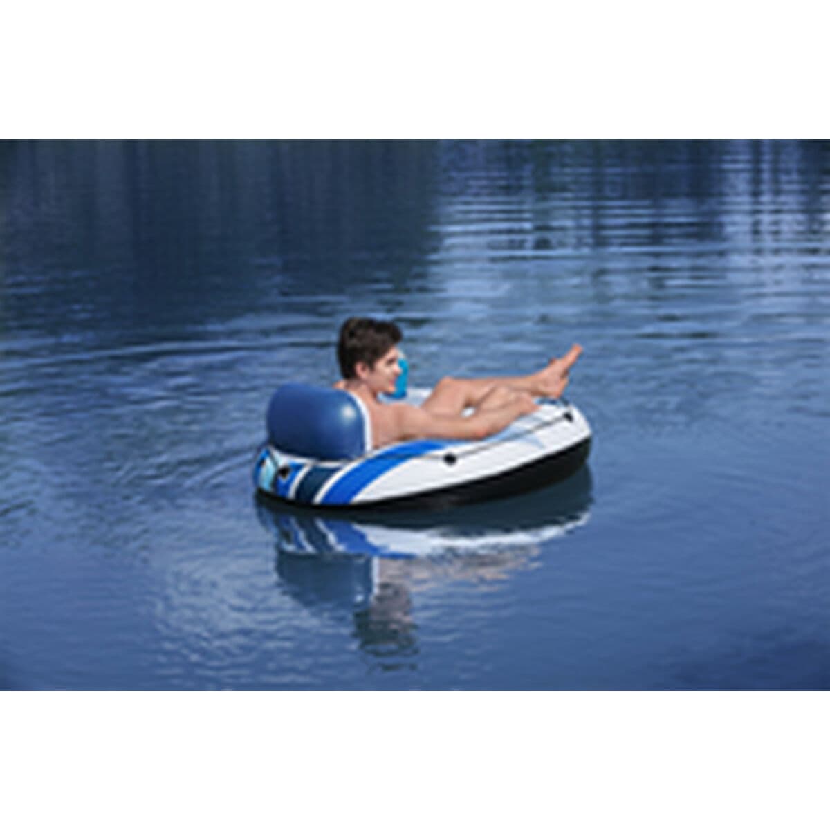 Bestway Uppblåsbart hjul med handtag Rapid Rider D135 cm Strand och Pool 43116 - Image 7