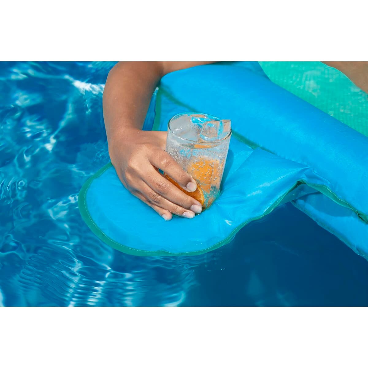 Bestway Deluxe Flex 'n Fold Luftmadrass 171x94 cm för Strand och Pool 43553 - Image 6