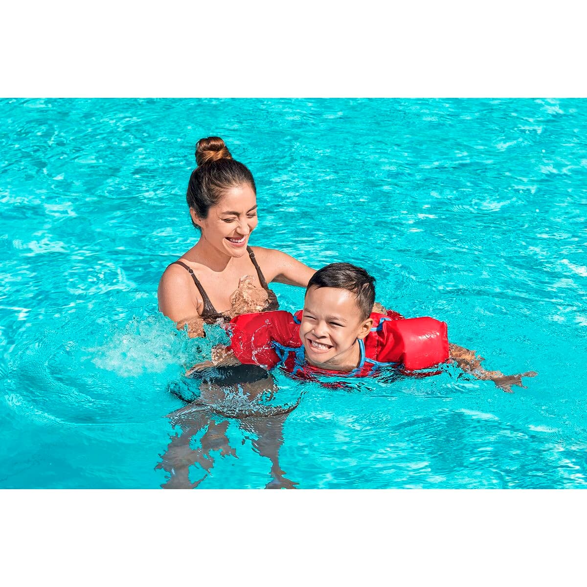 Plaukimo akiniai Bestway Raudona M/L 19-30 kg - Image 23