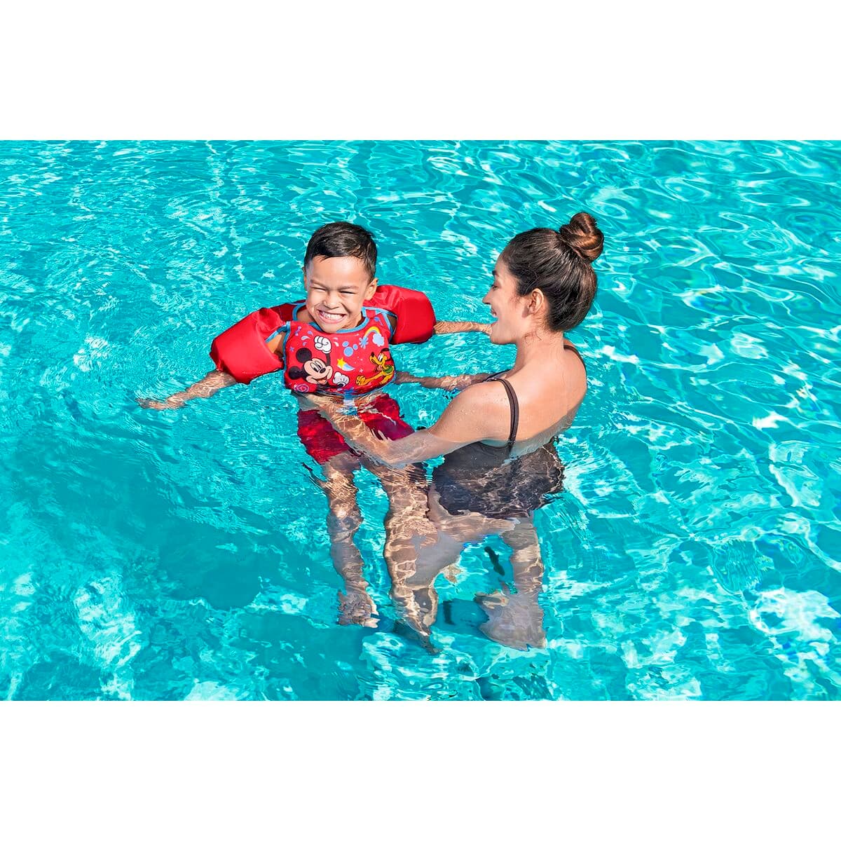 Plaukimo akiniai Bestway Raudona M/L 19-30 kg - Image 24