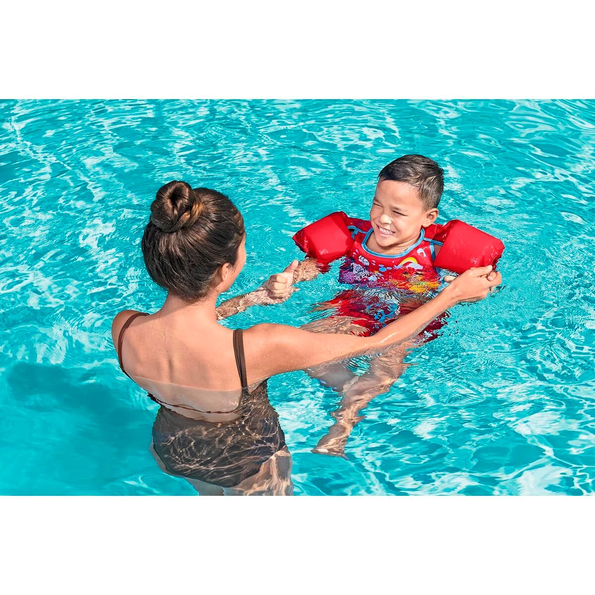 Plaukimo akiniai Bestway Raudona M/L 19-30 kg - Image 25