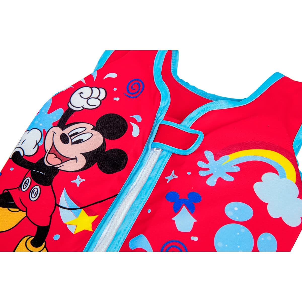 Bestway Flytväst Disney Mickey Mouse UPF 50+ 51 cm +1 till 3 År Pool och Strand 09101 - Image 14
