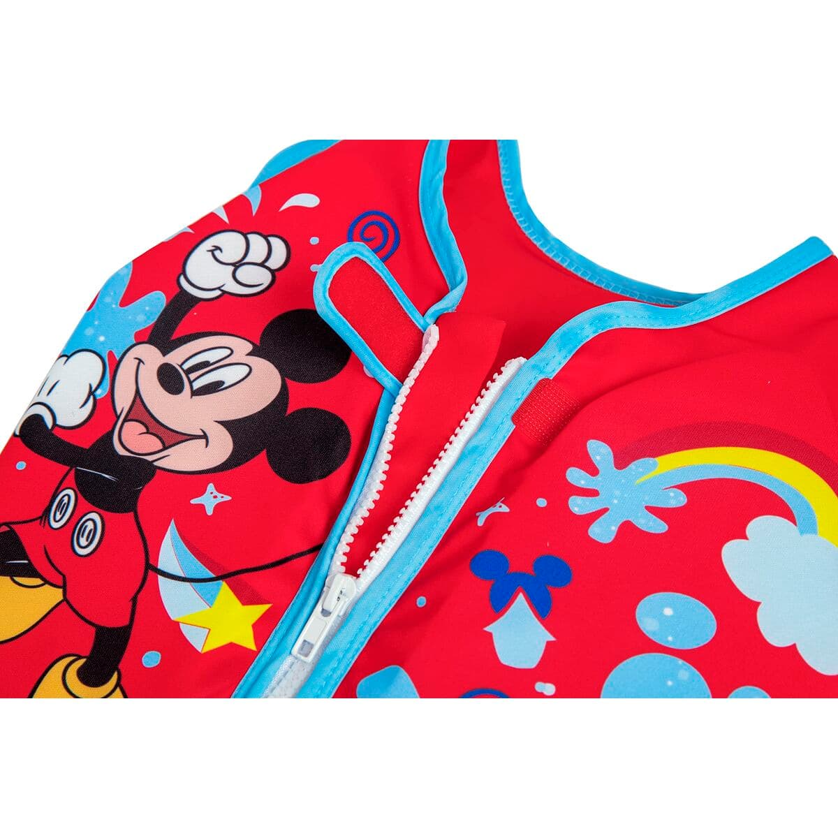Bestway Flytväst Disney Mickey Mouse UPF 50+ 51 cm +1 till 3 År Pool och Strand 09101 - Image 15