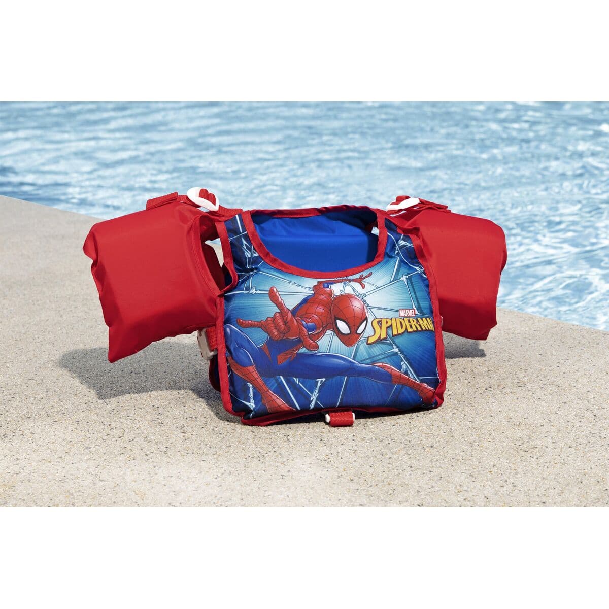 Bestway Chaleco con Manguitos Disney Spiderman 56 cm +3-6 Años Piscina y Playa 98795 - Image 3