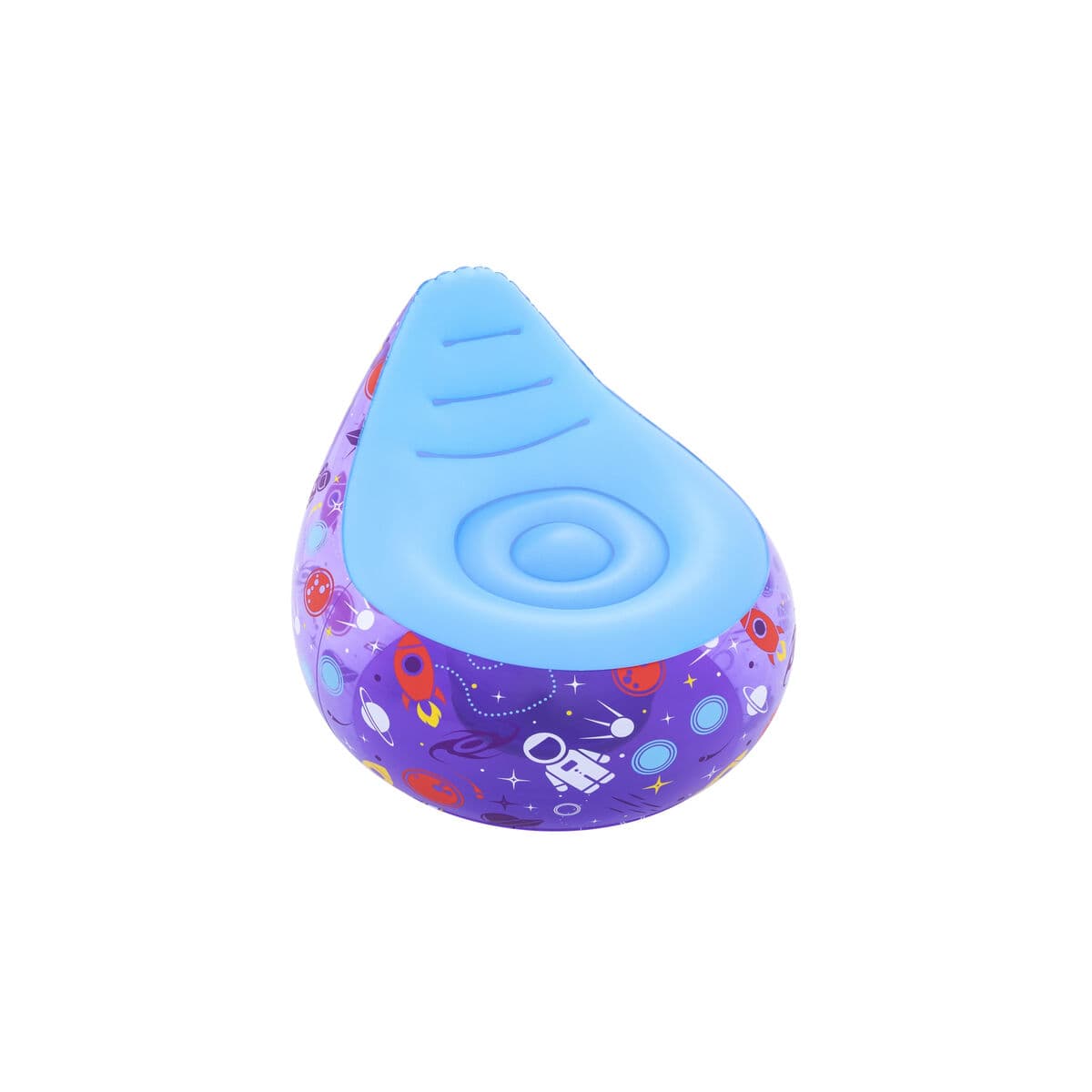 Piepūšamais baseina krēsls Bestway Daudzkrāsains 72 x 72 x 64 cm Kosmosa kuģis - Image 4