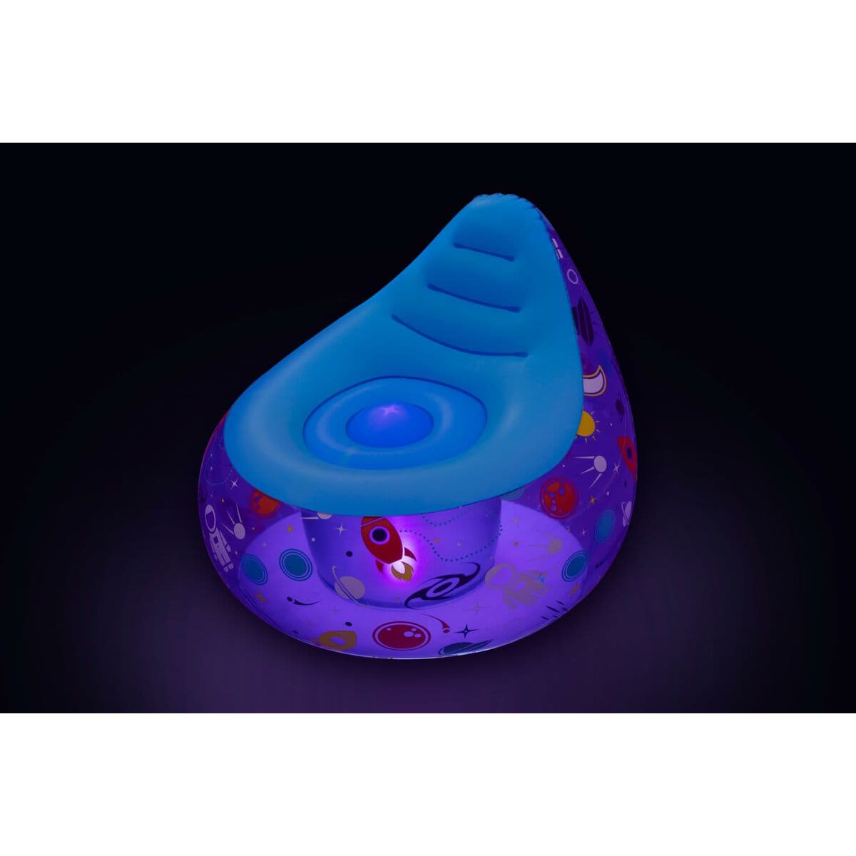 Piepūšamais baseina krēsls Bestway Daudzkrāsains 72 x 72 x 64 cm Kosmosa kuģis - Image 11