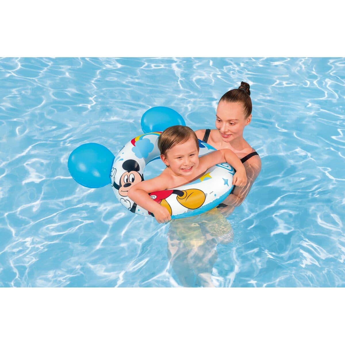 Bestway Disney Mickey Mouse öronflottör 74x76 cm +3 till 6 år Pool och Strand 09109 - Image 4