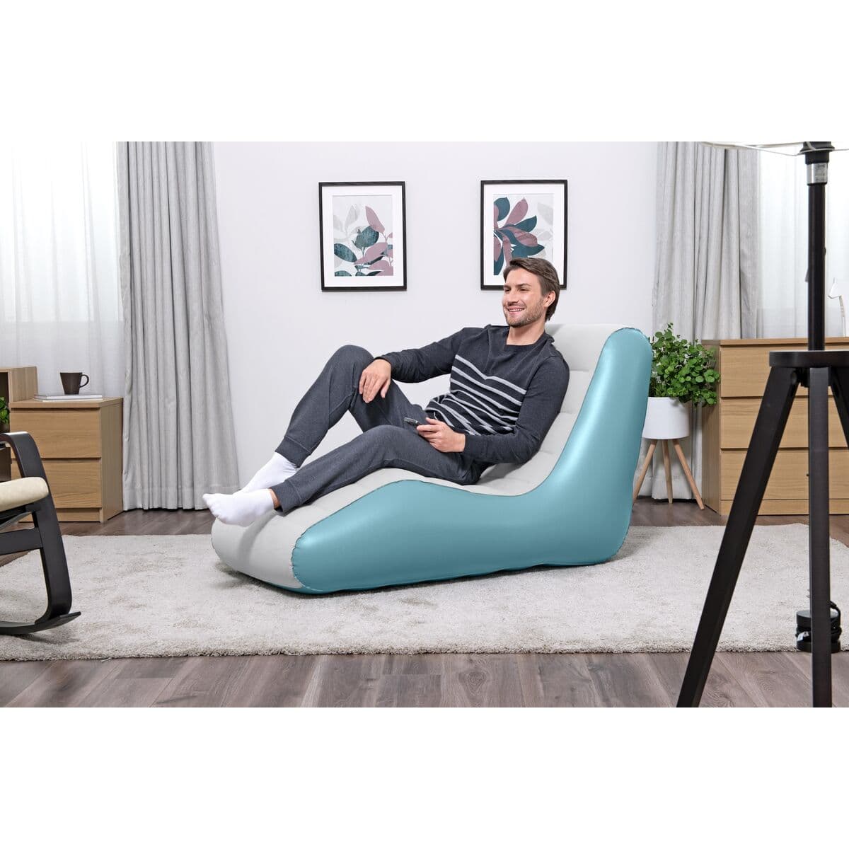 Fotelja na napuhavanje Bestway Pisana 133 x 88 x 79 cm - Image 5